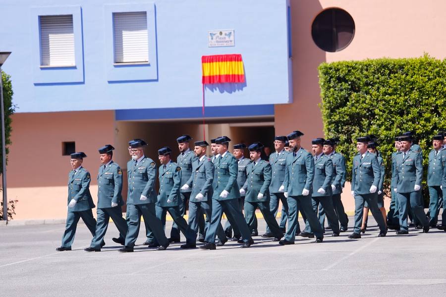 Además de la lectura del extracto de los decretos fundacionales del Cuerpo, la jornada ha servico para imponer las condecoraciones concedidas al personal de las unidades de la provincia