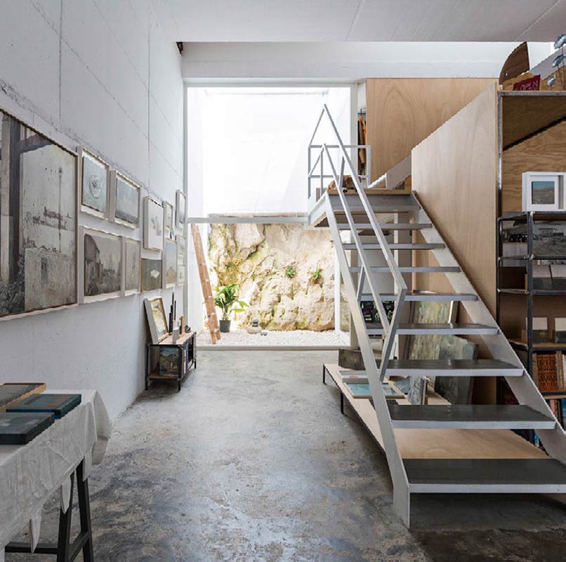 Premio Antonio Jiménez Torrecillas. Mención: Casa para un pintor. José María Olmedo Espigares y José Miguel Vázquez Martín 