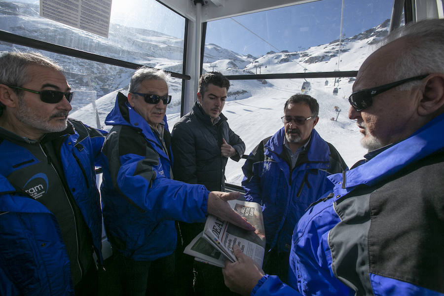 Fotos: Visita al radiotelescopio de Sierra Nevada