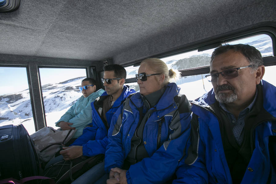 Fotos: Visita al radiotelescopio de Sierra Nevada