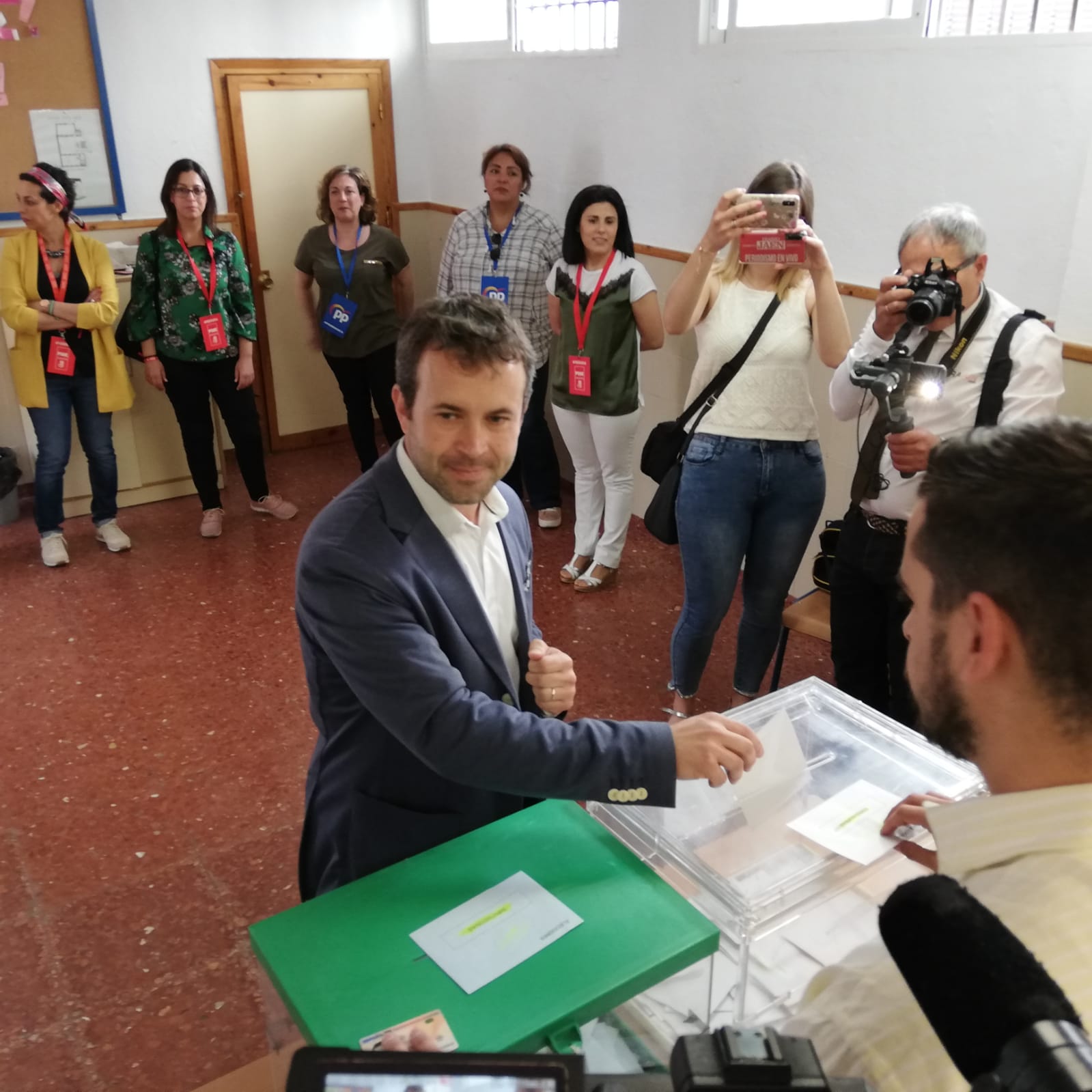 Fotos: La jornada electoral en Jaén del 26M, foto a foto