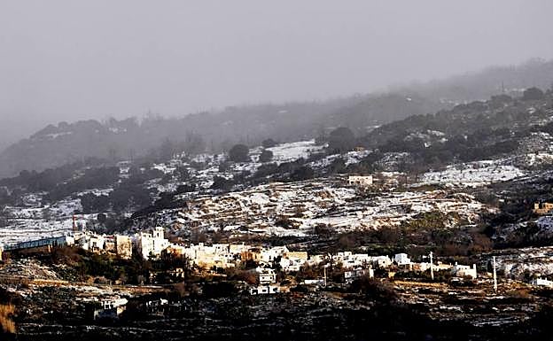 Vista de Cáñar, uno de los municipios con más paro de Granada. 