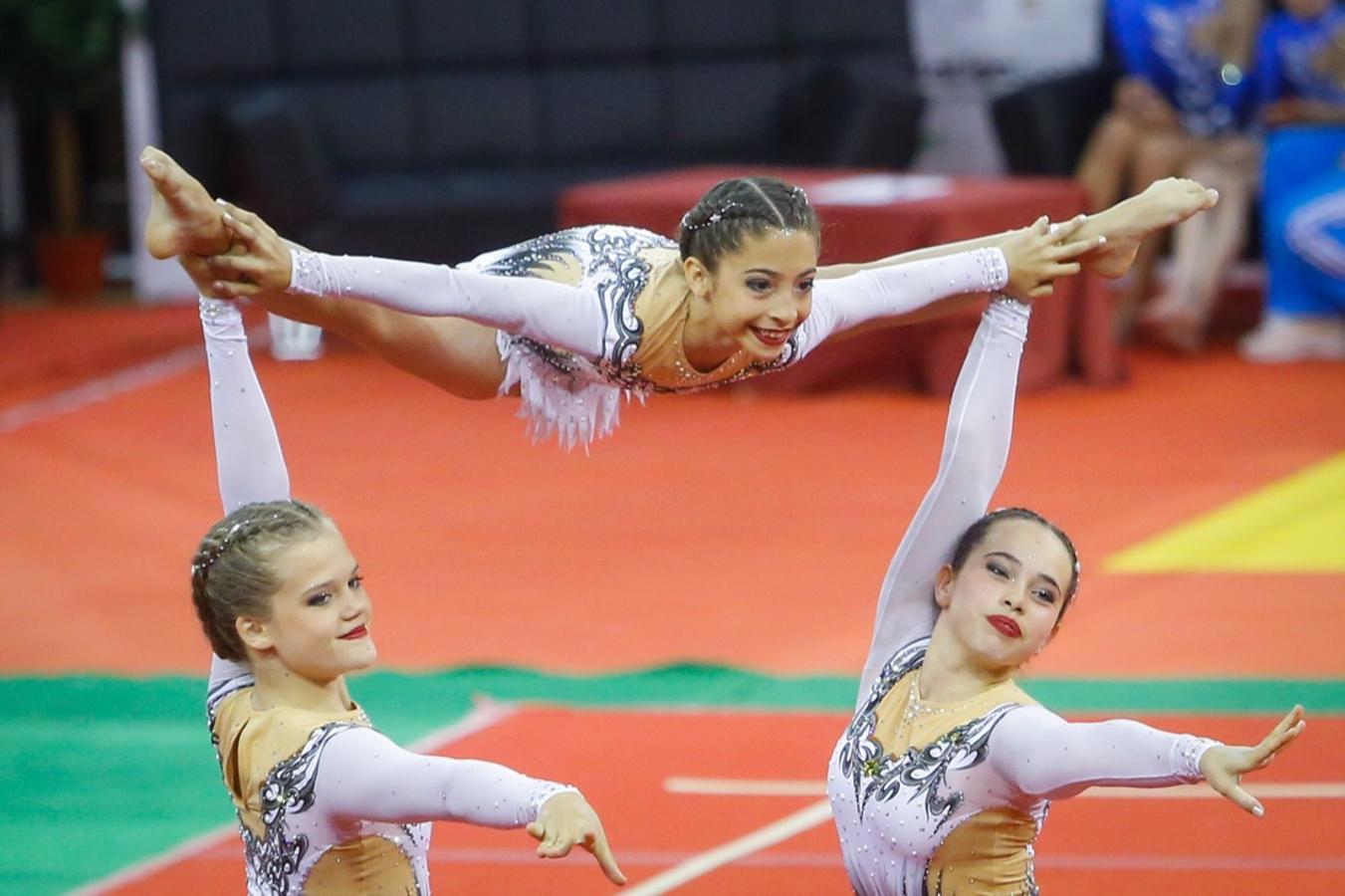 Durante los días 31 de mayo, 1 y 2 de junio 2019 se celebra el «Campeonato de España de Gimnasia Acrobática» organizado entre la Federación Española de Gimnasia y la Federación Andaluza de Gimnasia.Un evento que reúne a mas de 700 gimnastas de la acrobática de los diferentes puntos de España. Un evento único para disfrutar de un espectáculo deportivo con la familia y amigos