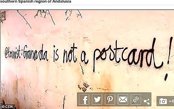 Fotos que ilustran el artículo del Daily Mail.