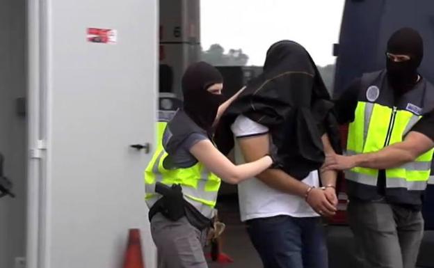 Detención de un yihadista en Vitoria.
