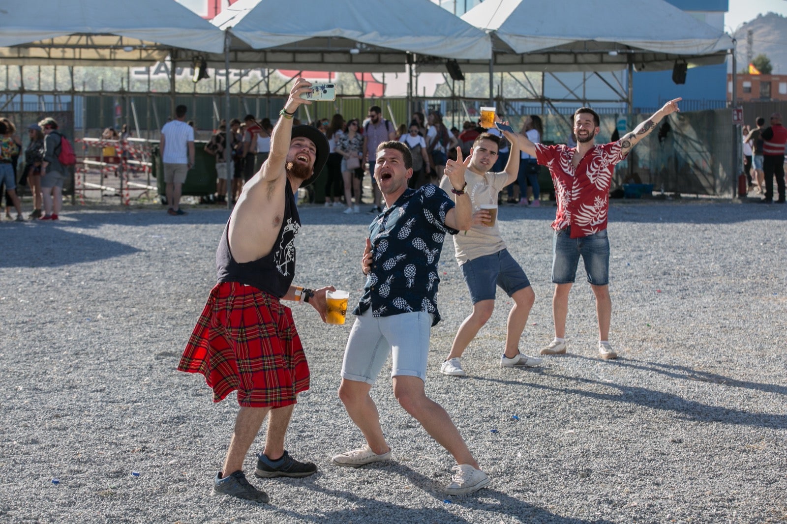 La organización espera cerrar esta edición con más de 30.000 visitantes disfrutando de dos días de música en el Cortijo del Conde