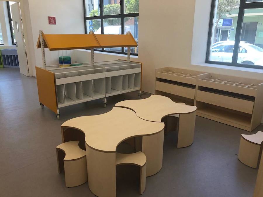 El Ayuntamiento abre por primera vez las puertas de la José María Artero una vez que ya se ha equipado | Destaca por sus estancias amplias, coloridas, luminosas y acogedoras