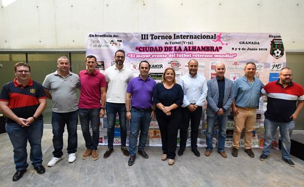 Granada acoge este fin de semana el III Torneo Internacional de Fútbol para veteranos Ciudad de la Alhambra