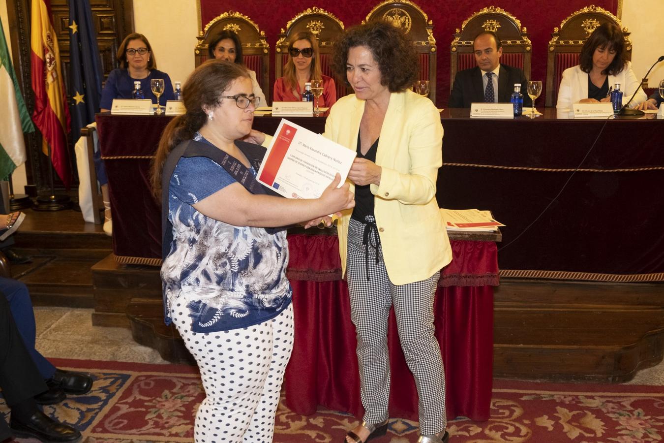 17 jóvenes con discapacidad intelectual finalizan su formación en la UGR