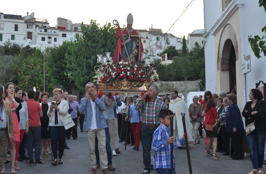 La banda de música 'San Juan Bautista' de Nigüelas-Lecrín se ha encargado de las dianas y los conciertos