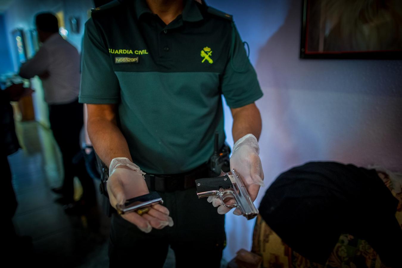 Operación de la Guardia civil contra los cultivos de marihuana