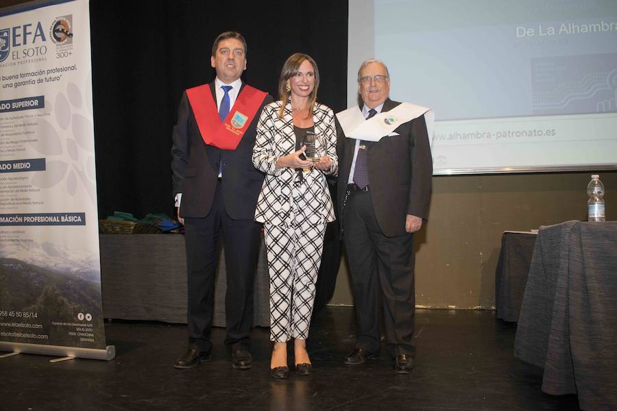 Además, ha distinguido al Ayuntamiento de Fuente Vaqueros, al Patronato de la Alhambra y a IDEAL por su suplemento AG