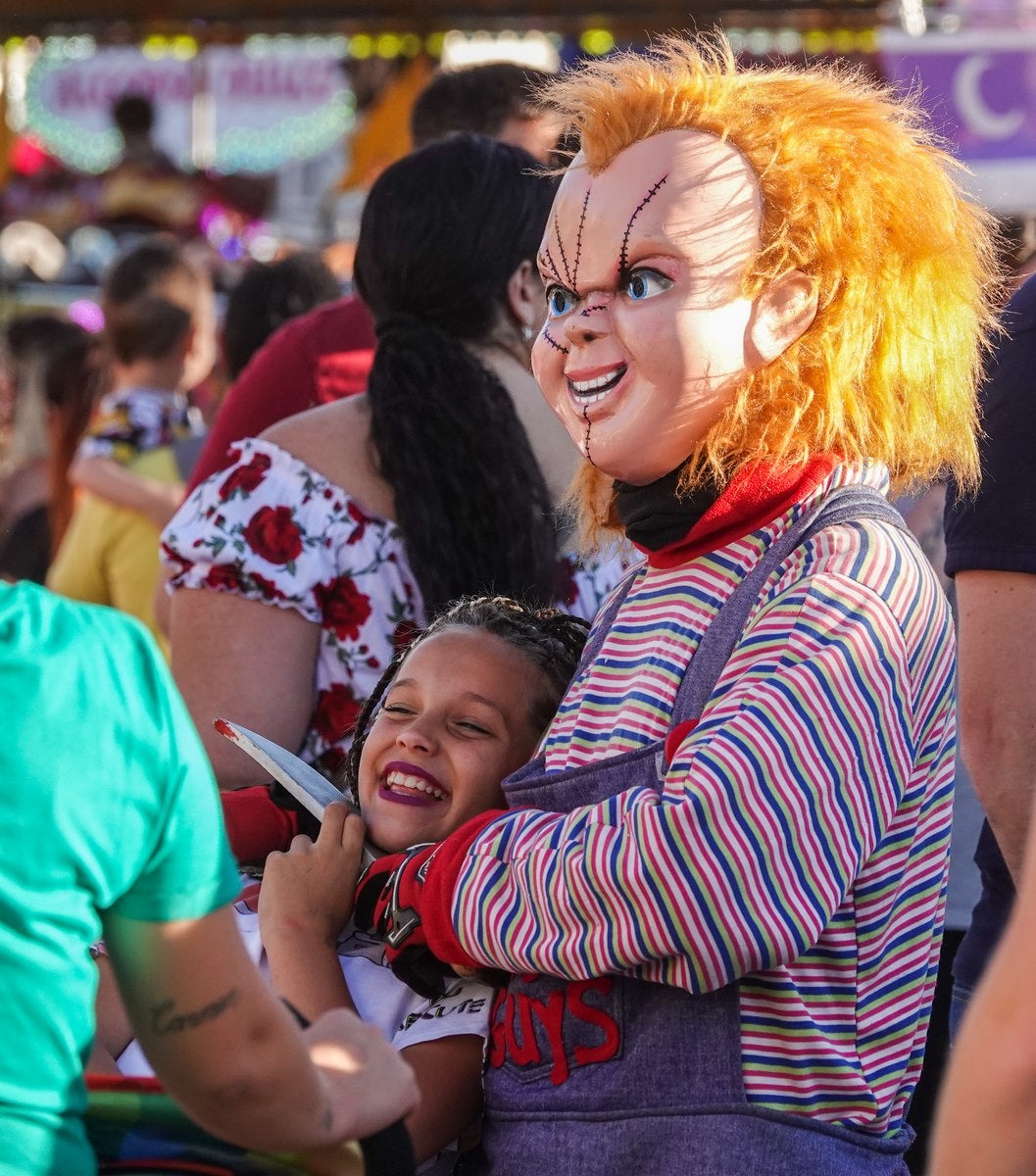 Fotos: Martes de columpios en el ferial