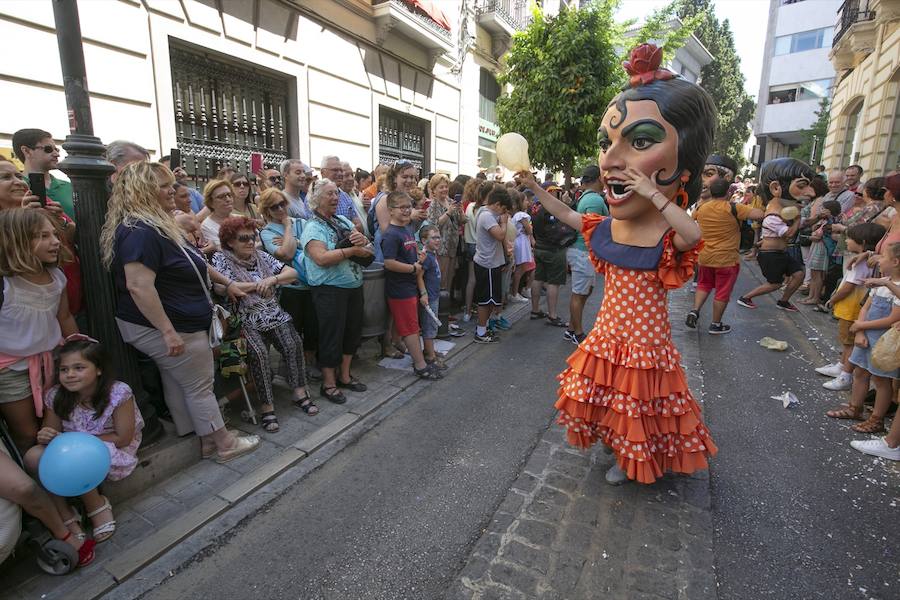 Te mostramos en imágenes cómo se ha vivido en el centro uno de los dìas grandes de la feria