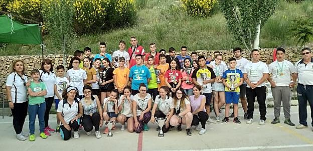 Medallistas en las pruebas de la ESO.