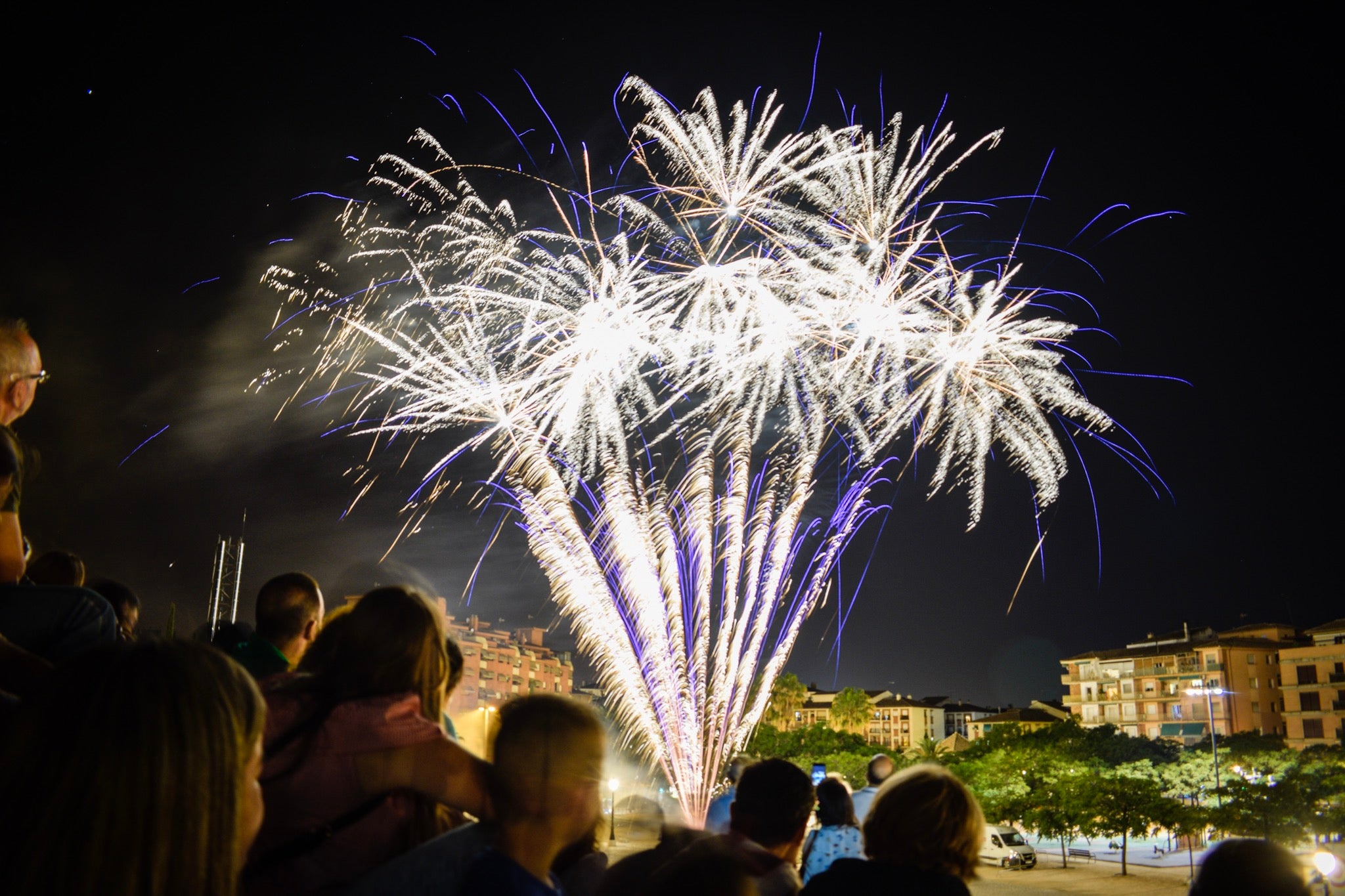 Un espectáculo de música y luces en el Palacio de Congresos pone fin a la semana de festejos en la capital nazarí