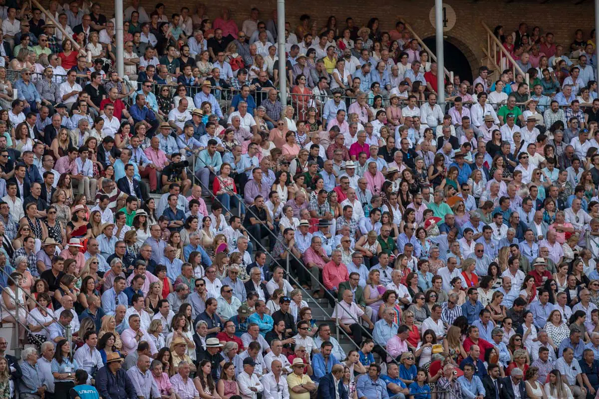 La Monumental de Frascuelo estuvo a rebosar para el retorno del diestro