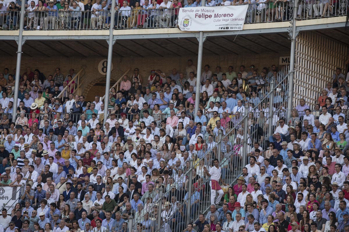 La Monumental de Frascuelo estuvo a rebosar para el retorno del diestro