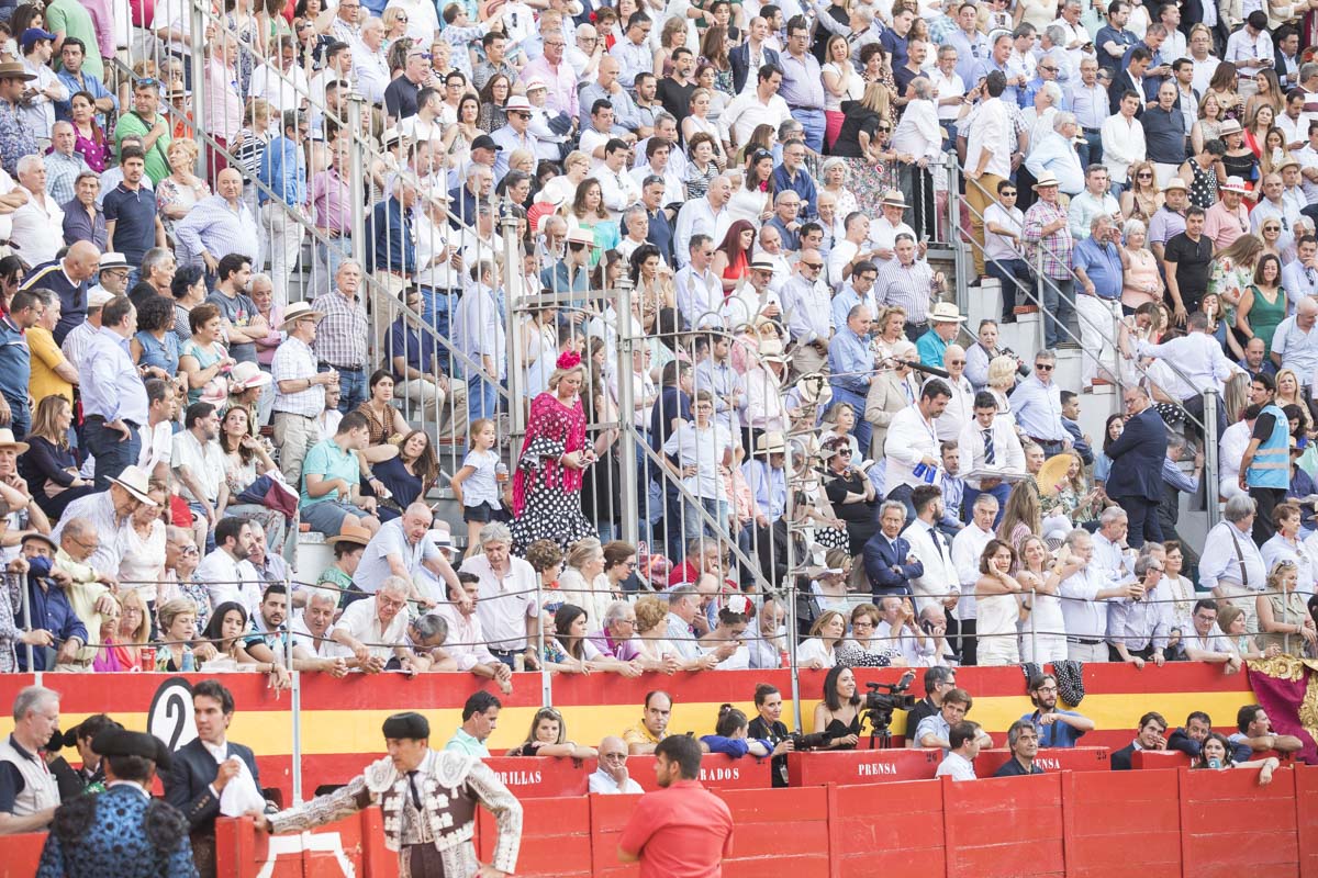 La Monumental de Frascuelo estuvo a rebosar para el retorno del diestro