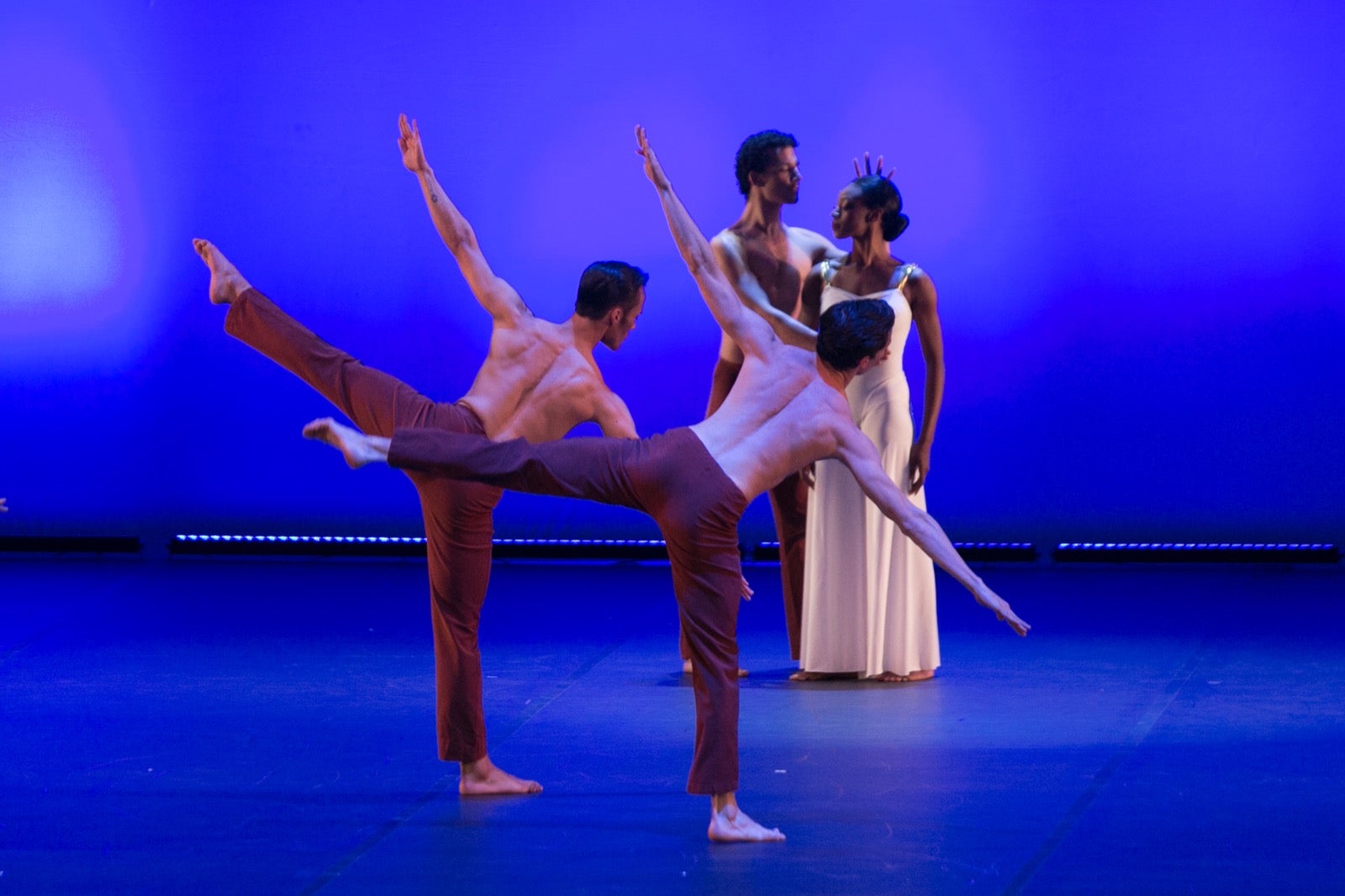 La famosa compañía de danza recordó anoche a la artista de Pensilvania con cuatro de sus más brillantes coreografías