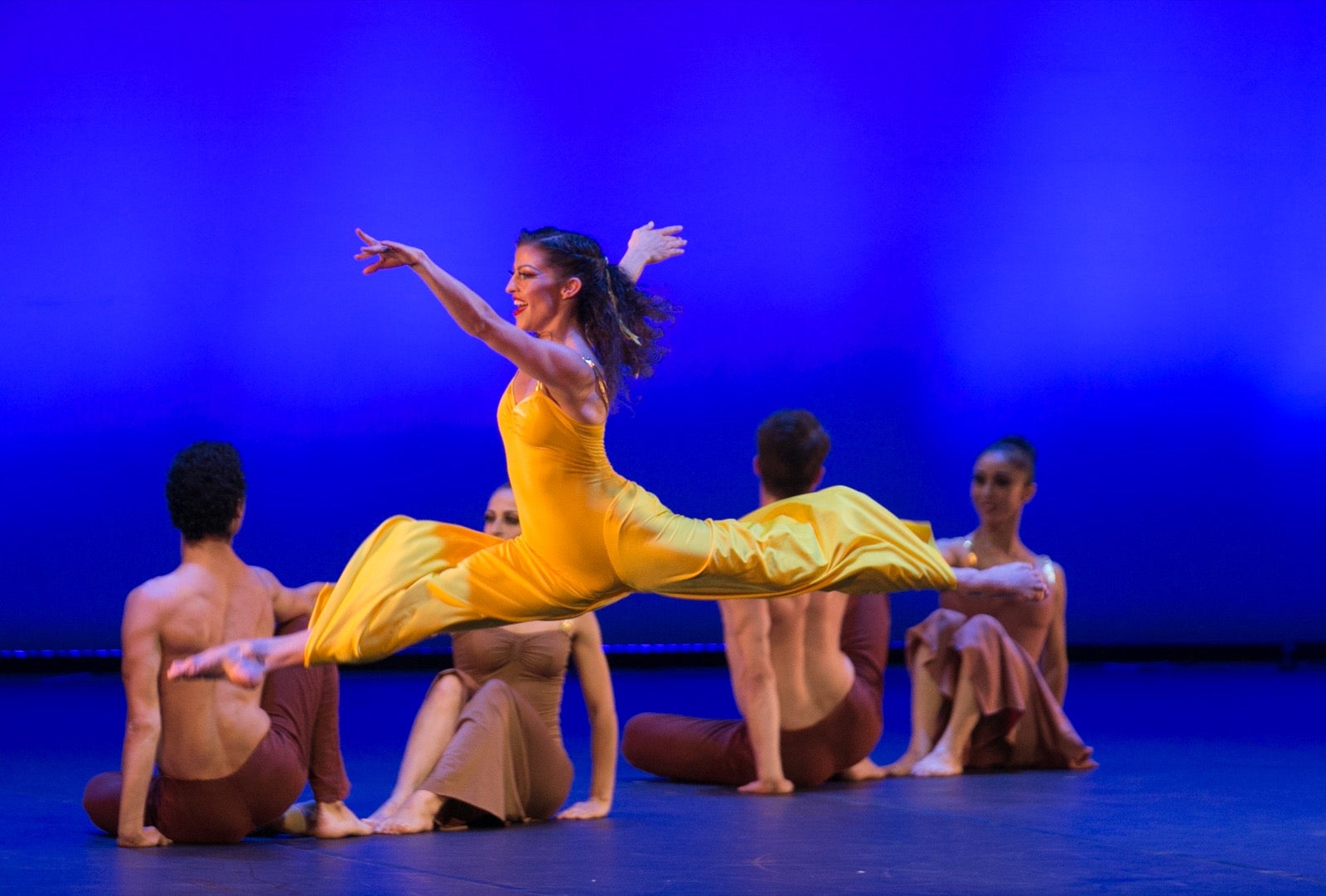 La famosa compañía de danza recordó anoche a la artista de Pensilvania con cuatro de sus más brillantes coreografías