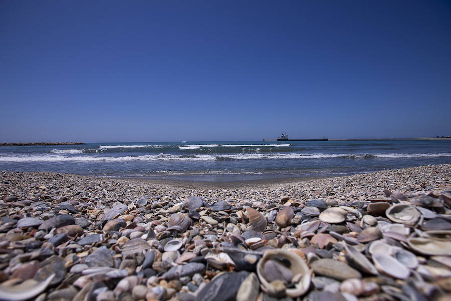 La pasada primavera había 206 partículas de microplásticos por metro cuadrado en esta playa, los expertos apuntan que son valores medio altos