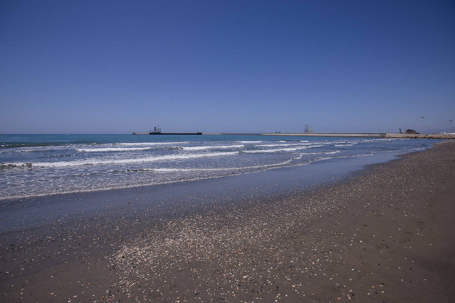 La pasada primavera había 206 partículas de microplásticos por metro cuadrado en esta playa, los expertos apuntan que son valores medio altos