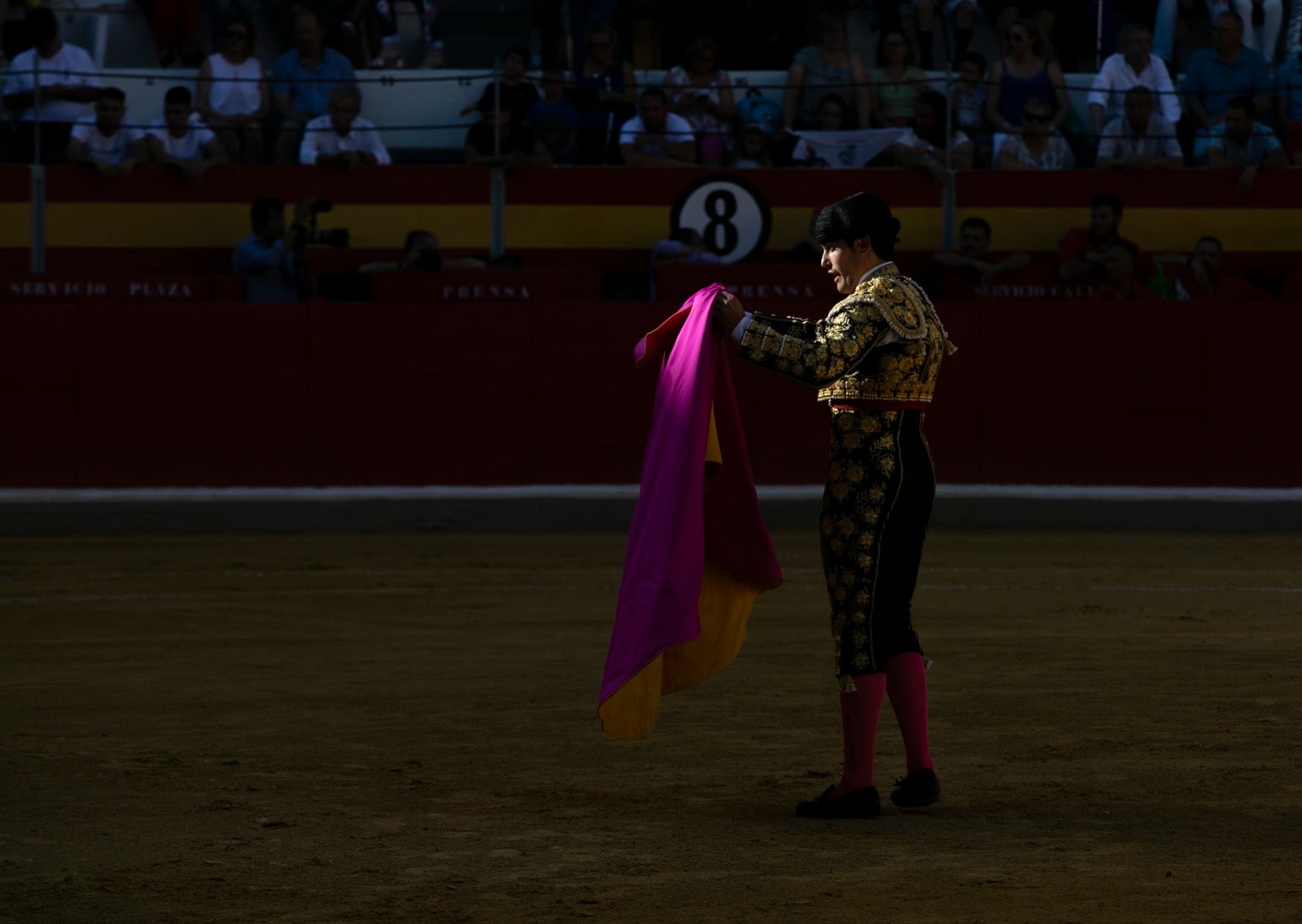 Borja Collado y Miguel Aguilar ponen broche triunfal a la feria del Corpus. El bastetano Aquilino Girón, que cortó una oreja y acreditó sobrado valor, acabó en la enfermería con una lesión en la rodilla