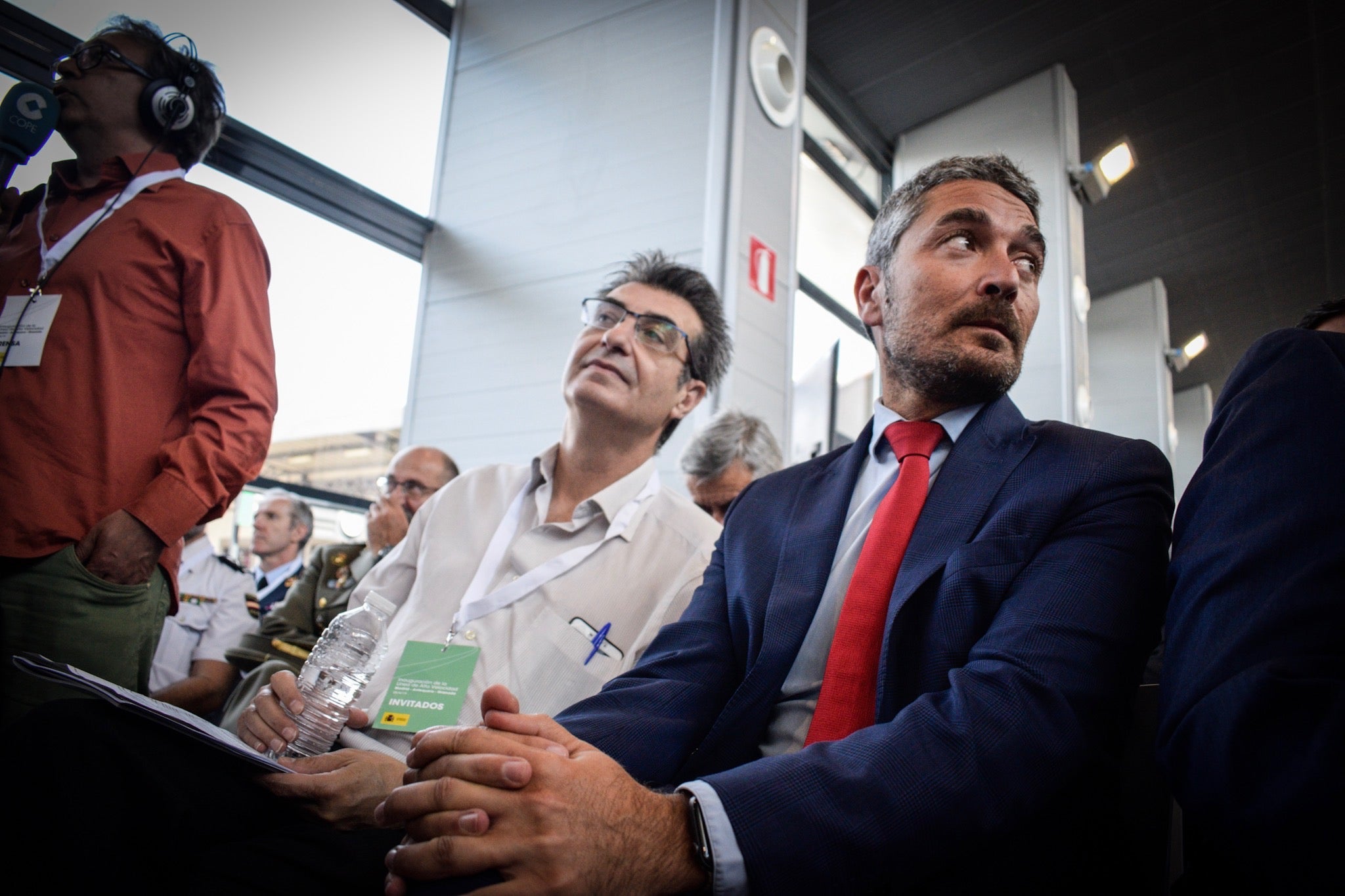 Ambiente en la estación