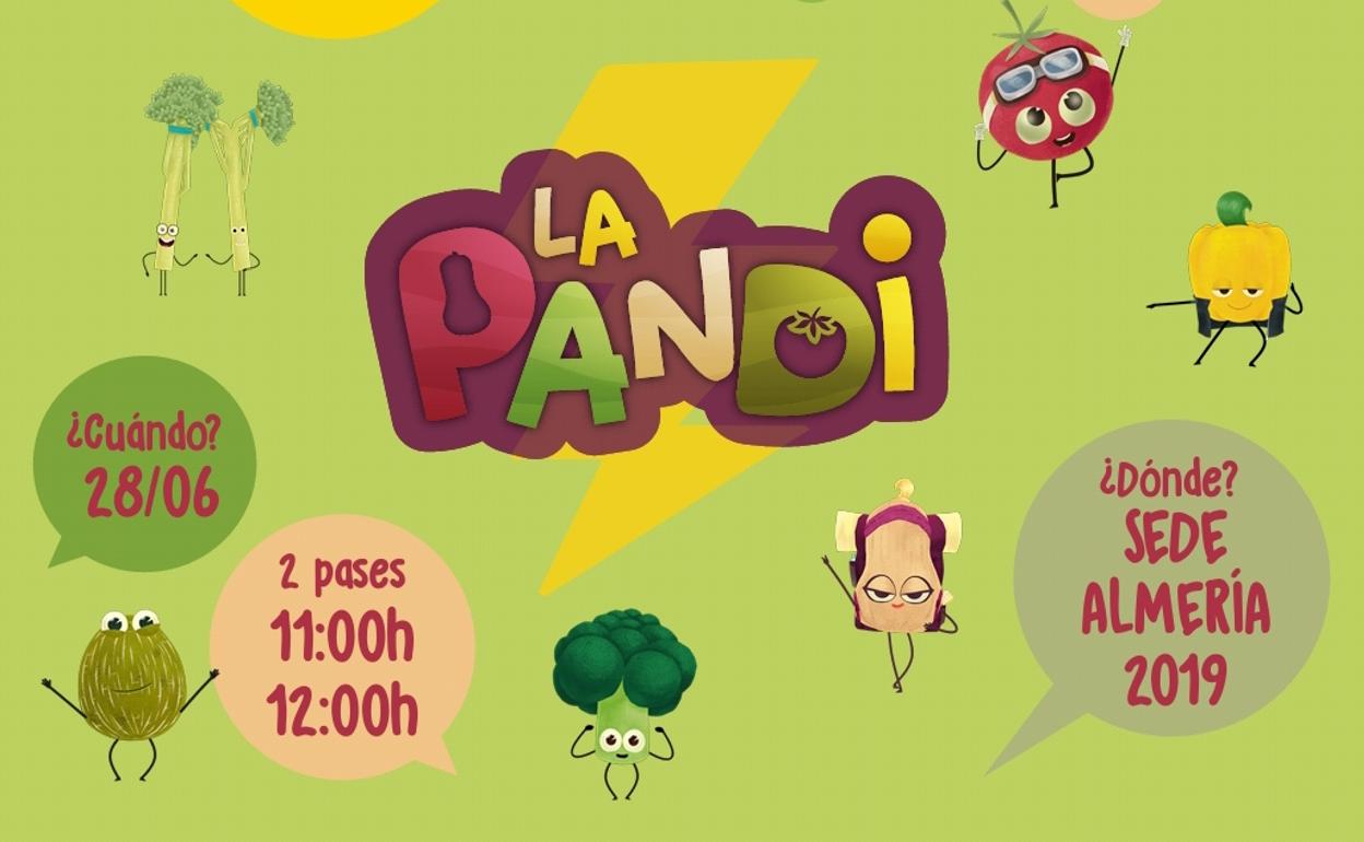 'La Pandi' enseñará mañana a los pequeños de Almería a comer bien