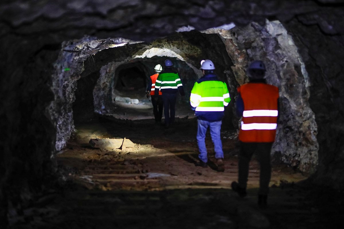 Así son las antiguas minas de Alquife