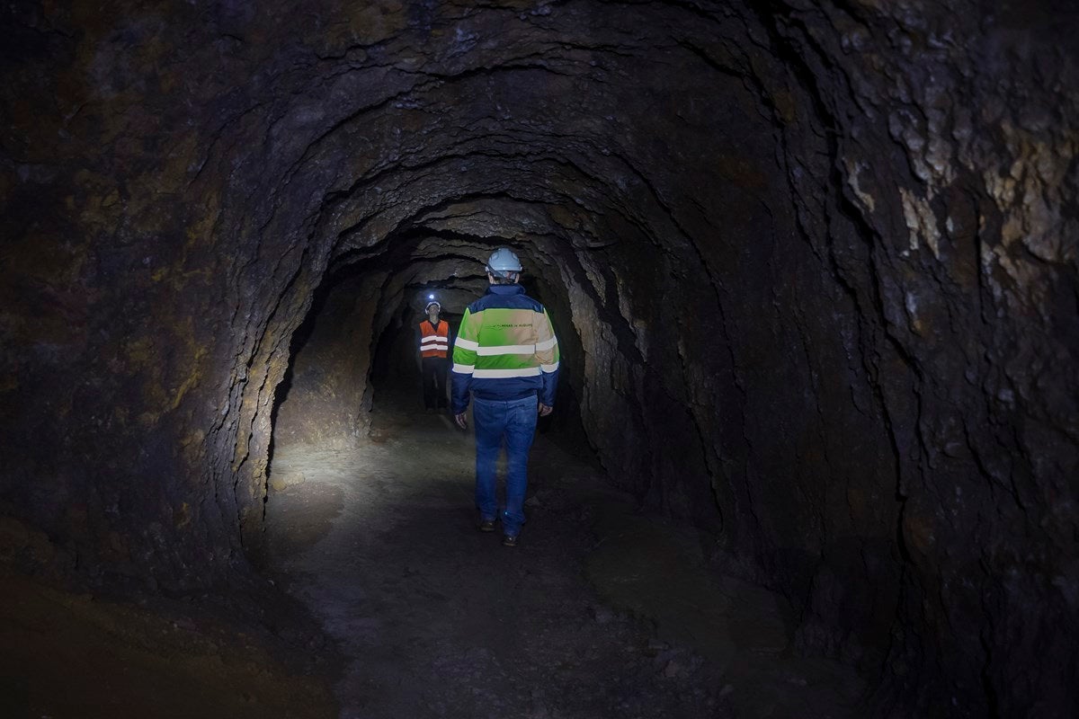 Así son las antiguas minas de Alquife