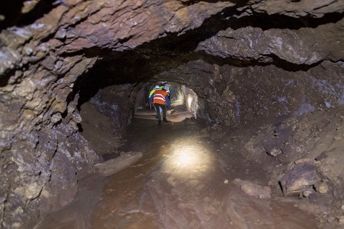 Así son las antiguas minas de Alquife