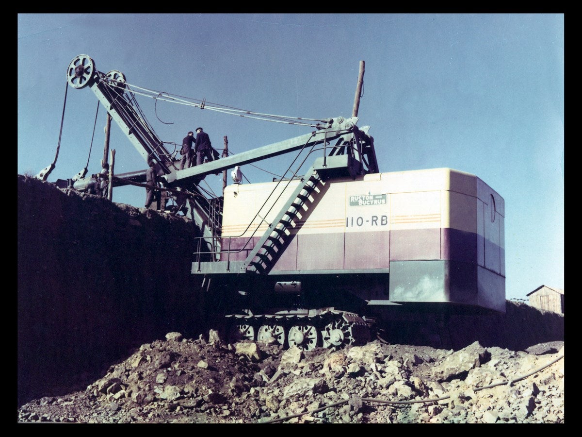 Fotografías históricas de las minas de Alquife