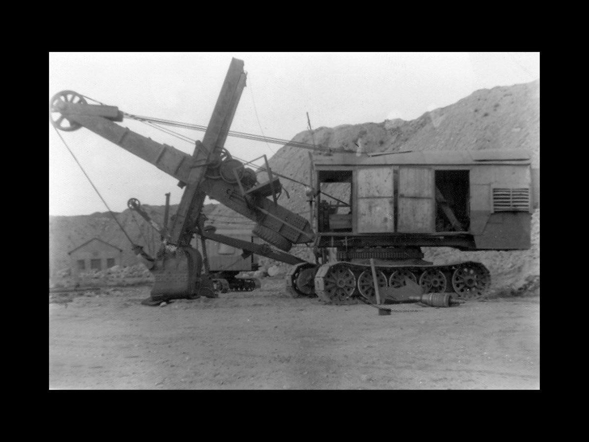 Fotografías históricas de las minas de Alquife