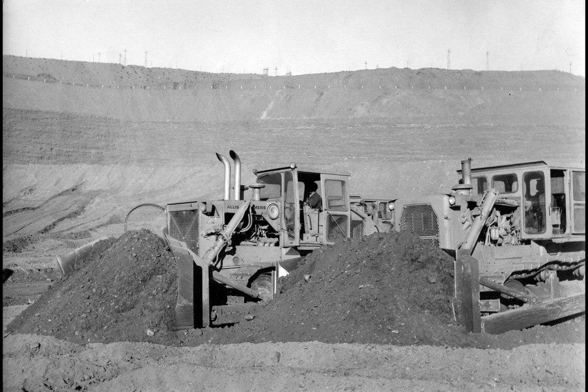 Fotografías históricas de las minas de Alquife