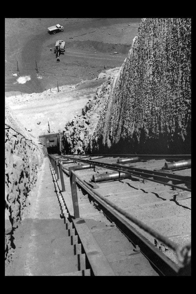 Fotografías históricas de las minas de Alquife
