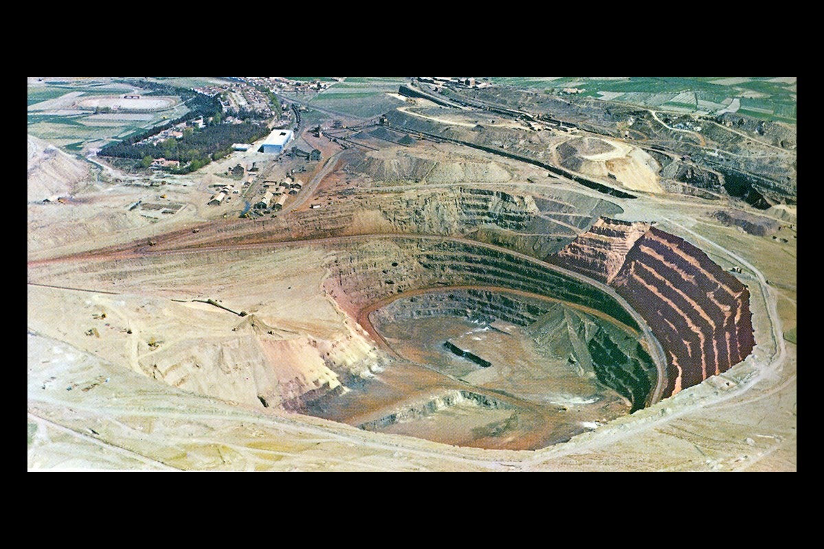 Fotografías históricas de las minas de Alquife