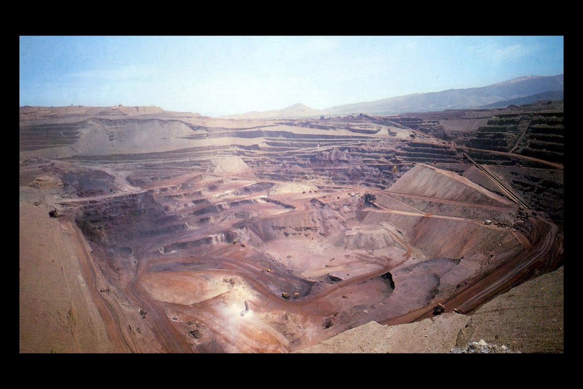 Fotografías históricas de las minas de Alquife