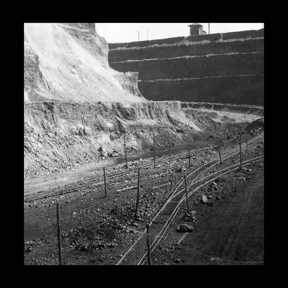 Fotografías históricas de las minas de Alquife