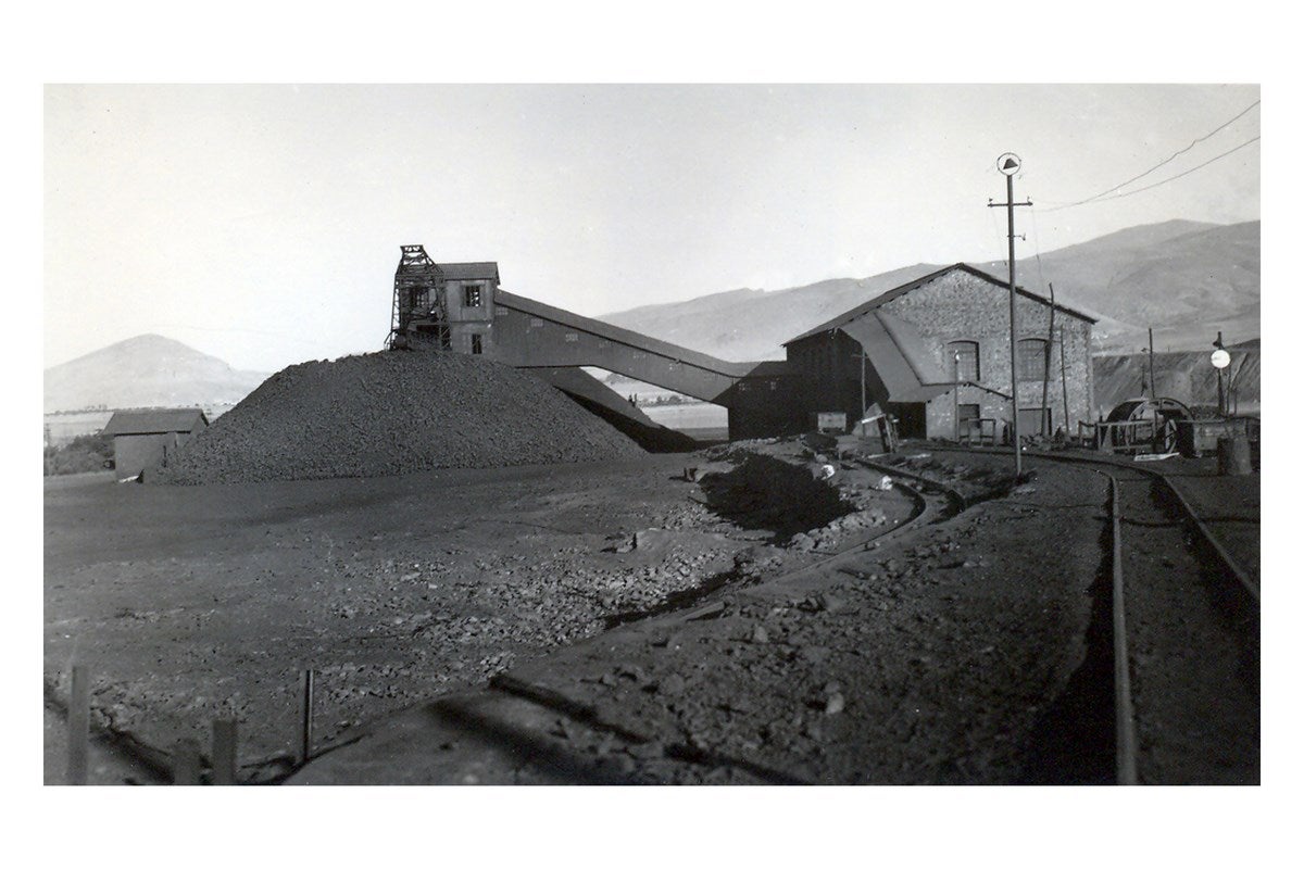 Fotografías históricas de las minas de Alquife