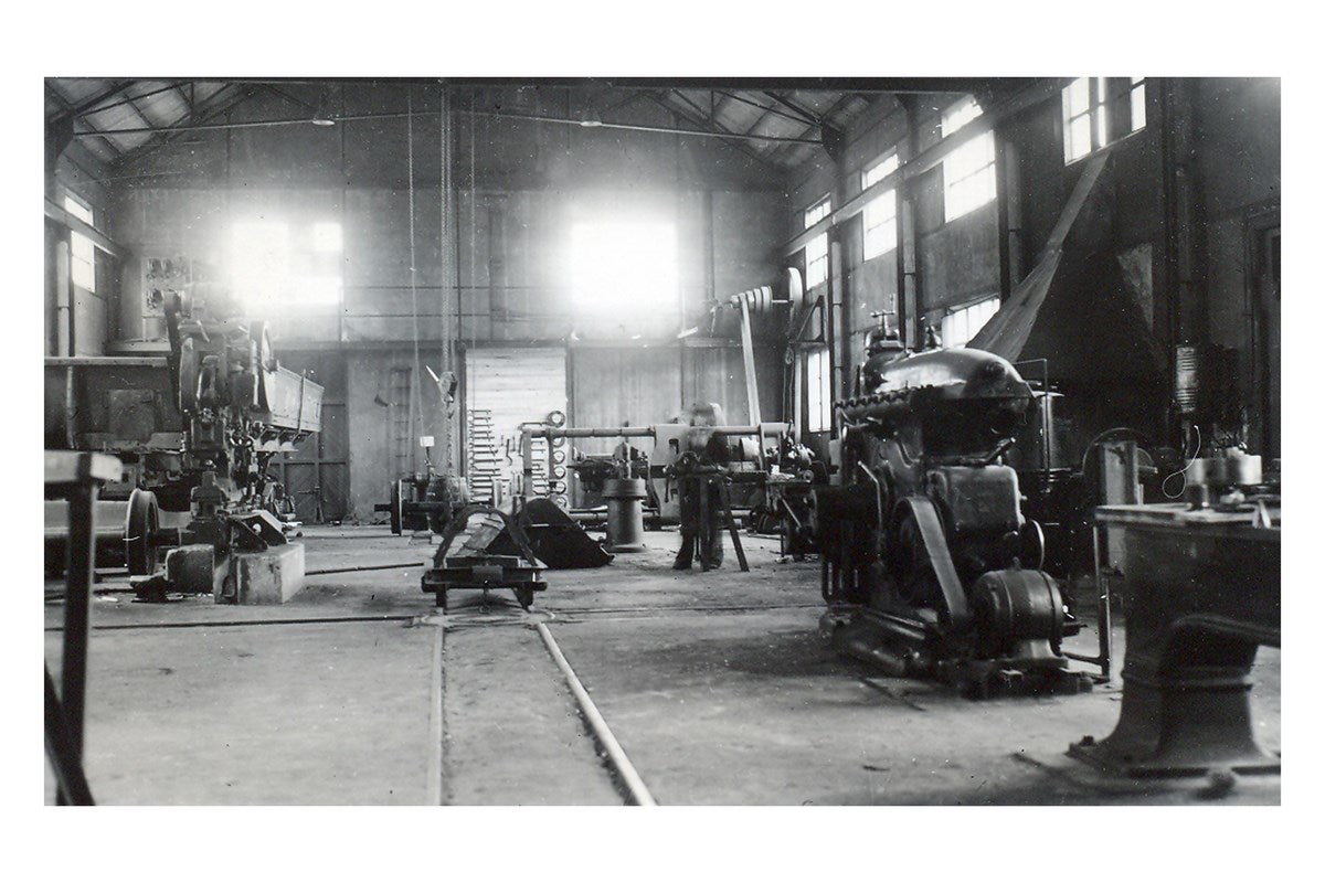 Fotografías históricas de las minas de Alquife