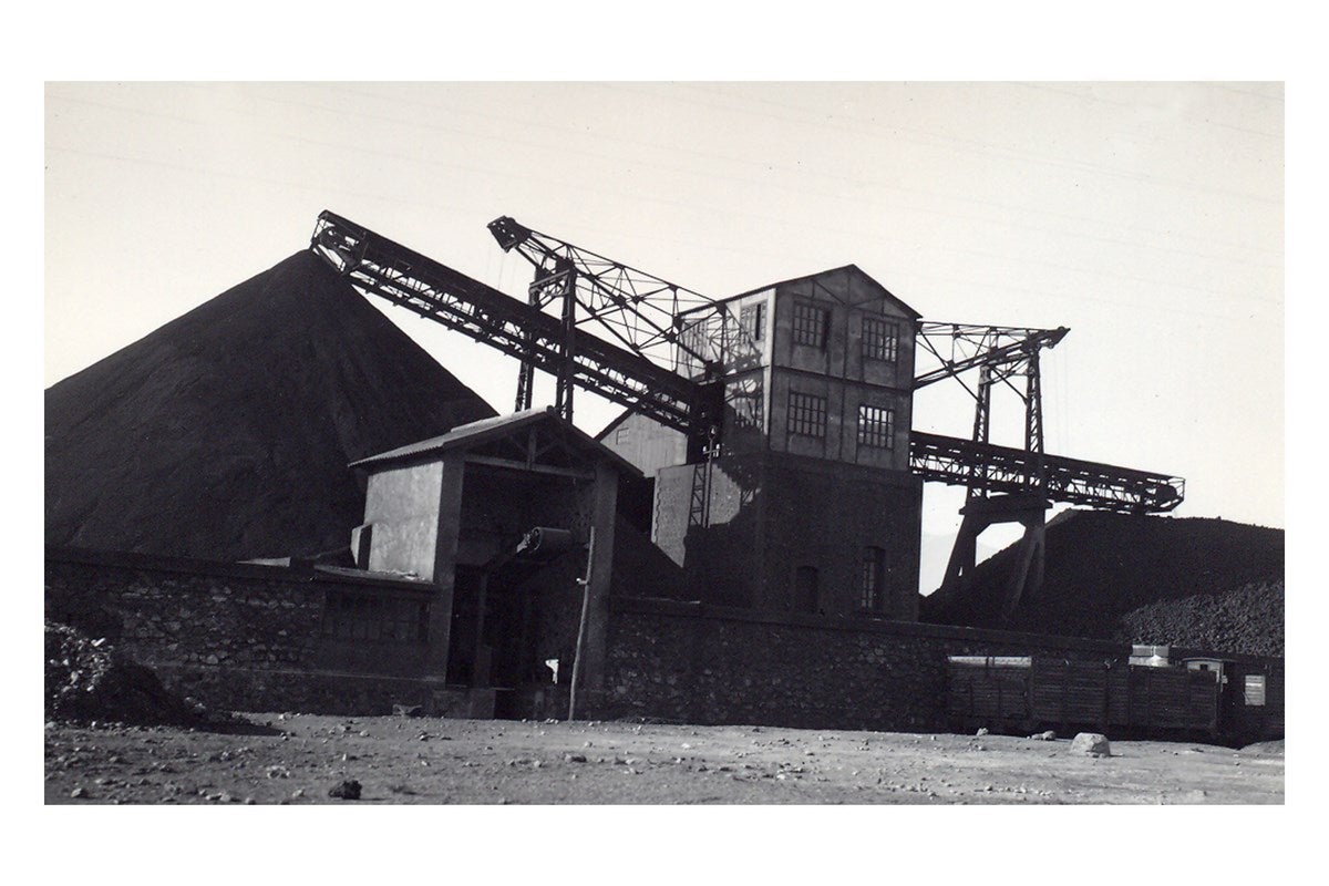 Fotografías históricas de las minas de Alquife