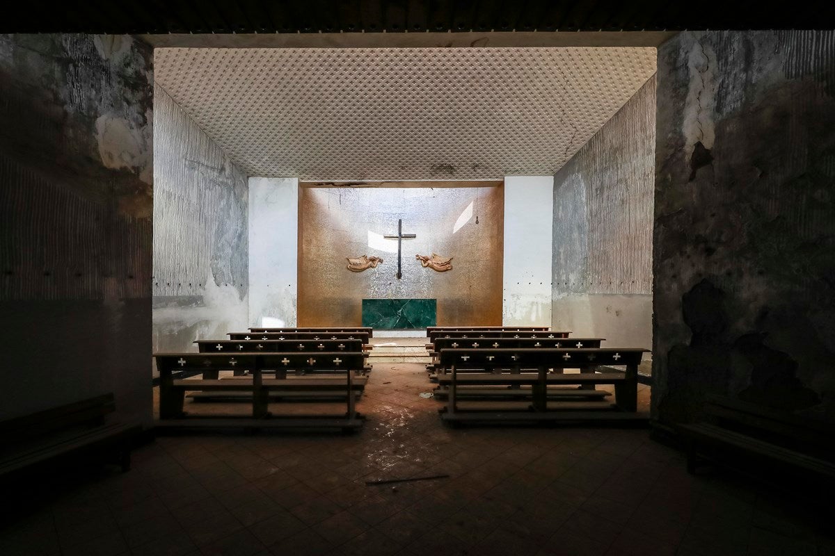 Así se encuentra el poblado minero de Alquife