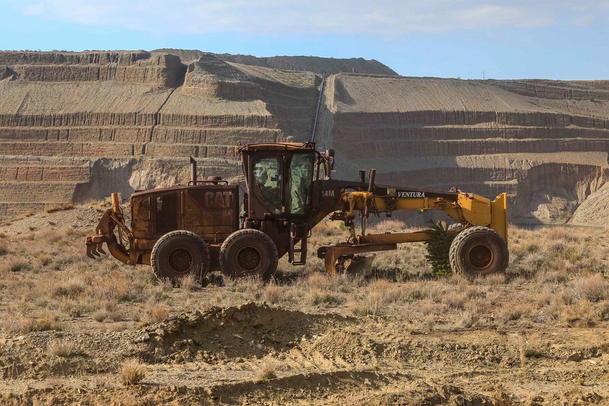 Así se encuentra el poblado minero de Alquife