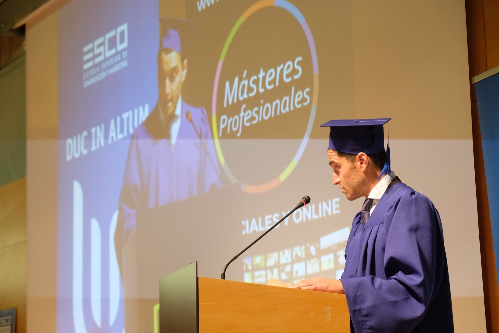 Después de cuatro años de estudios, la de anoche era una fecha muy esperada para varias promociones de esta escuela