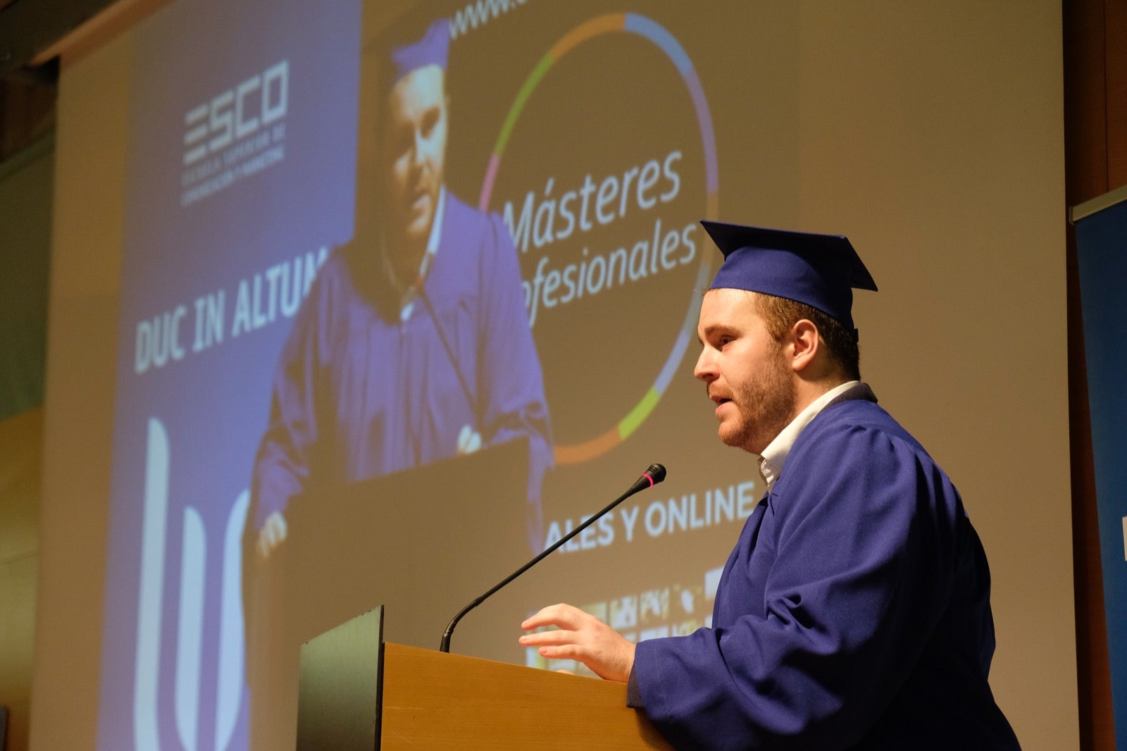 Después de cuatro años de estudios, la de anoche era una fecha muy esperada para varias promociones de esta escuela