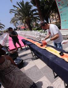 Imagen secundaria 2 - La preparación de la tostada ha durado varias horas. 