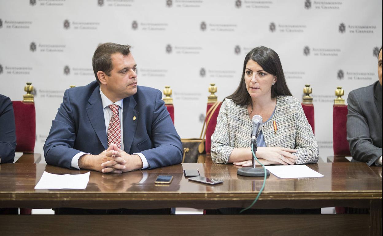 Macarena Olona, hoy en rueda de prensa