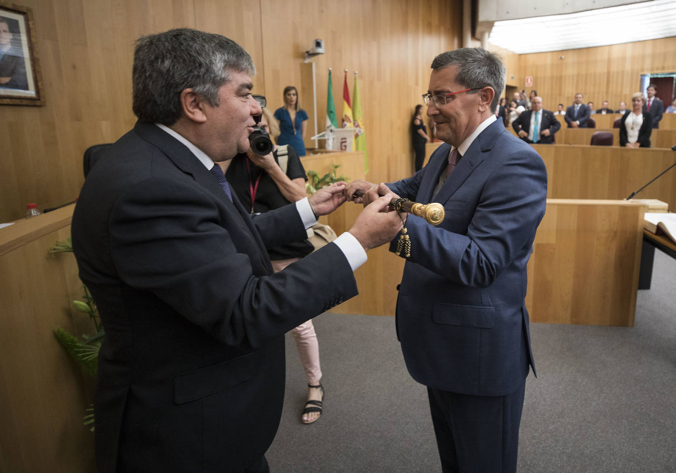 José Entrena ha sido reelegido presidente contando con los votos de PSOE, Adelante, IU y Cs